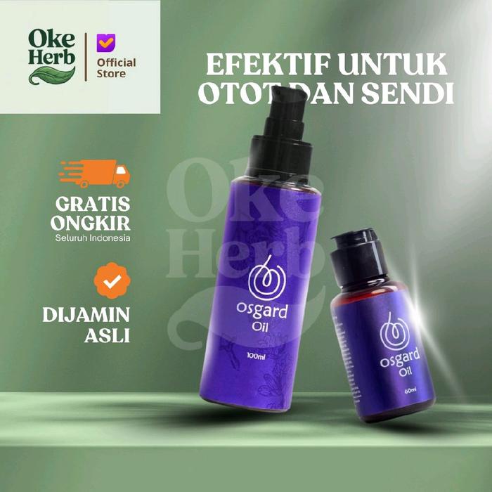 Gambar Minyak Balur Osgard Oil utk Kesehatan nyeri otot dan sendi - 60 ml dari Oke Herb undefined Tokopedia