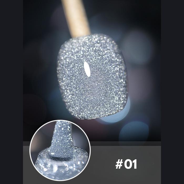 Gambar ANNIES Kutek Gel 10ml Diamond Flash Nail Gel UV Led Glitter Mewah Tahan Lama Nail Art - KU086 - #01 dari inoutclothing undefined Tokopedia