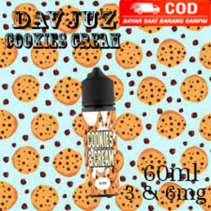 Gambar VP" LIQUID FREEBASE CREAMY COOKIES AND CREAM FLUFFY DAVJUZ 60 ML 3 & 6 MG - 3mg dari SPEEDMastery undefined Tokopedia