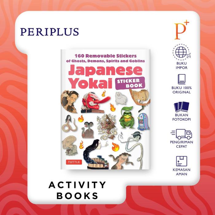 Gambar Japanese Yokai Sticker Book pb - 9780804858274 dari Periplus Bookshop_NEW undefined Tokopedia