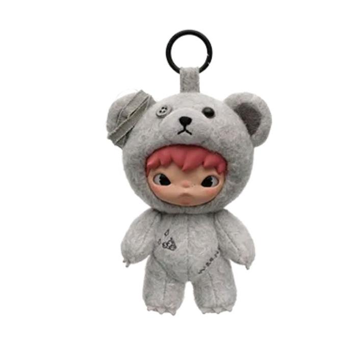 Gambar Pop Mart HIRONO Road Journal Series Plush Pendant (SELECTED) 100% Original - GREY GRAVEL dari sneaker4play Kota Tangerang Tokopedia