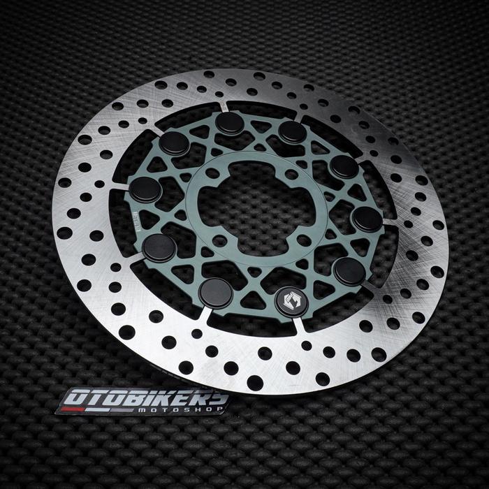 Gambar Pirinagn cakram 260 mm PRO1 Full Floating TDRIVE Yamaha Honda BEAT VARIO JUPITER Z FIZR Mio MX King - GREY 260 mm, TANPA BREKET  dari OB JATENG undefined 5 Tokopedia