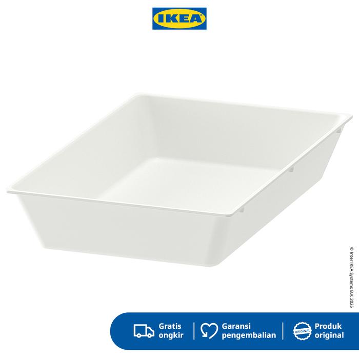 Gambar IKEA UPPDATERA Baki Pengatur Perkakas Dapur Putih 20x31cm Plastik dari IKEA Indonesia undefined Tokopedia