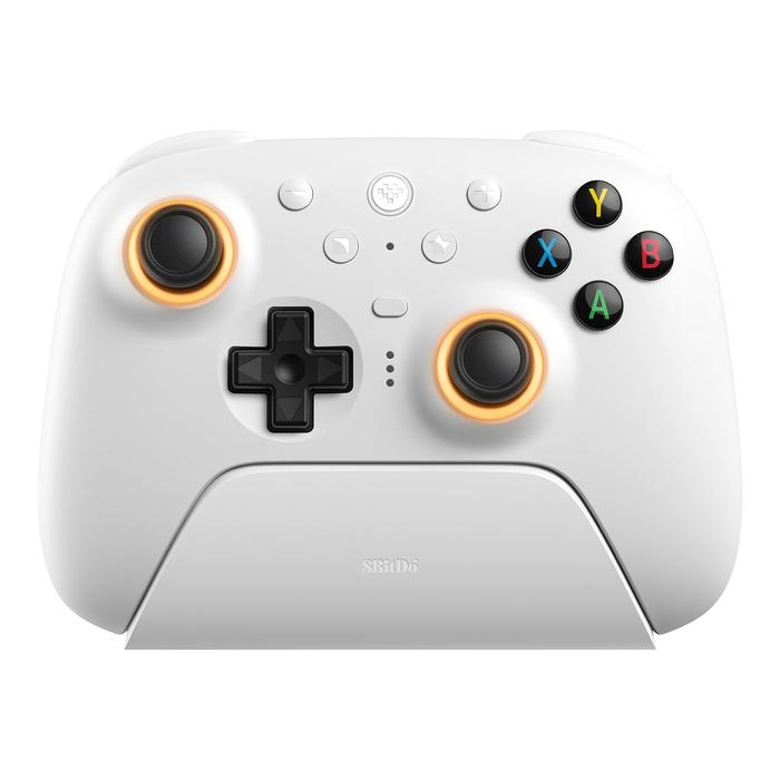 Gambar 8Bitdo Ultimate 2 Wireless Controller for Windows and Android Hall Effect Joystick Analog - Putih dari GameBayID undefined Tokopedia