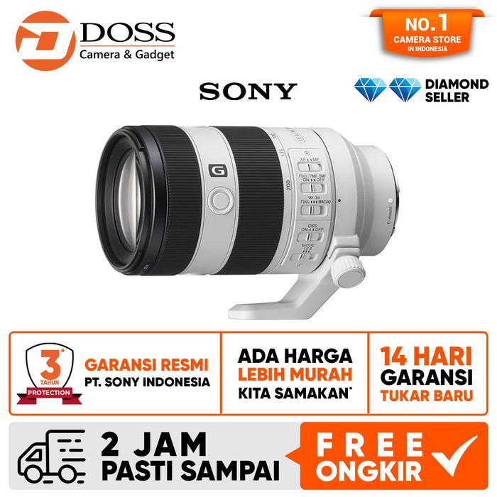 Gambar Sony FE 70-200mm f4 Macro G OSS II Lens Sony FE Sony 70-200 mm f/4 - StandardPackage dari DOSS Camera & Gadget Kota Administrasi Jakarta Pusat Tokopedia