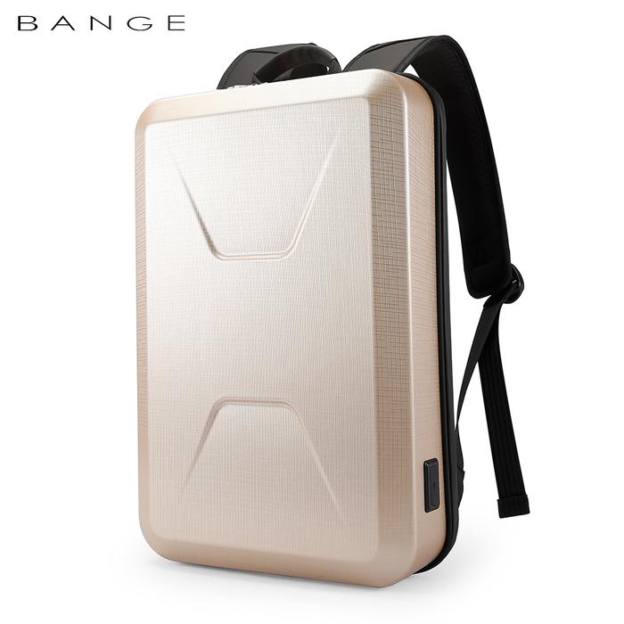Gambar Bange Tas Ransel pria Laptop Kerja Backpack USB 15.6 Inch BG2839 Hitam - Gold dari EliteGen undefined Tokopedia