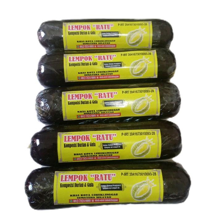 Gambar Lempok Ratu Asli Durian tanpa pengawet dan tanpa campuran. dari Oleh oleh Lubuklinggau undefined Tokopedia