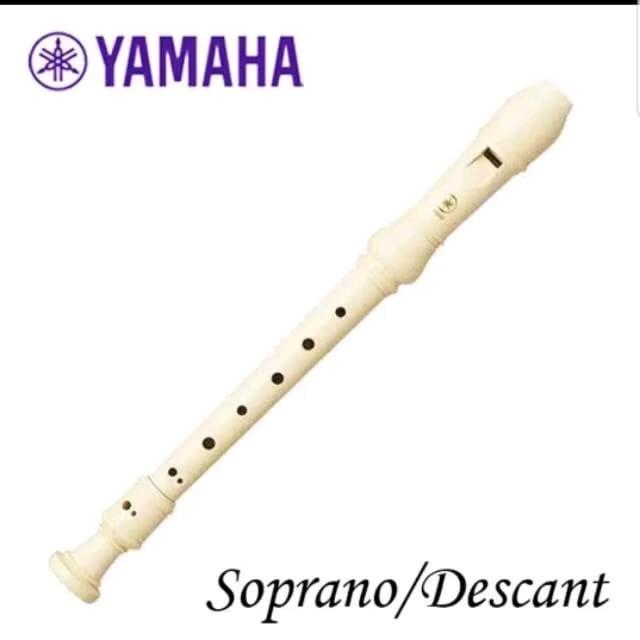 Gambar SERULING  SULING YAMAHA SOPRANO RECORDER ORIGINAL MURAH BAGUS Dewasa - 1 PCS SERULING YAMAHA dari Dafna Store ID_NEW undefined Tokopedia