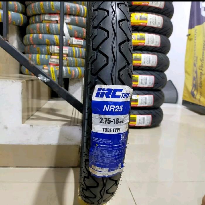 Gambar BAN LUAR MOTOR IRC NR 65 DAN NR 25 RING 18 UKURAN 2.75 | 3.00 PNP RX KING THUNDER MEGA PRO - NR25 18X3.00 dari PARTKINGeskaha undefined 5 Tokopedia