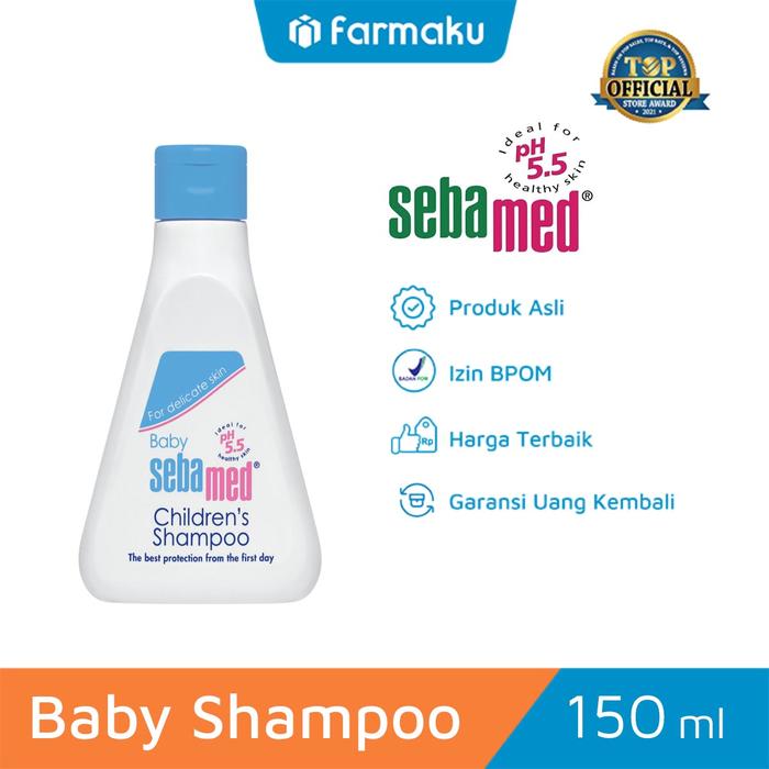 Gambar Sebamed Baby Children's Shampoo 150 ml - Sampo Bayi Kulit Sensitif dari Farmaku undefined Tokopedia
