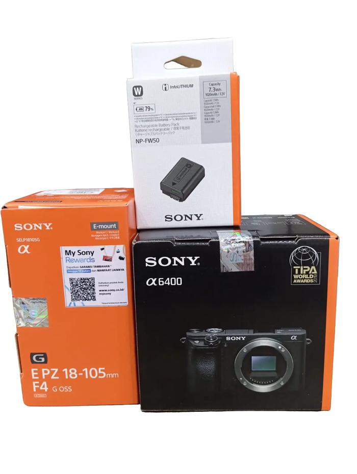 Sony α6400 + E PZ 18-105mm F4 G OSS セット SONY】相性抜群！ZV-E10