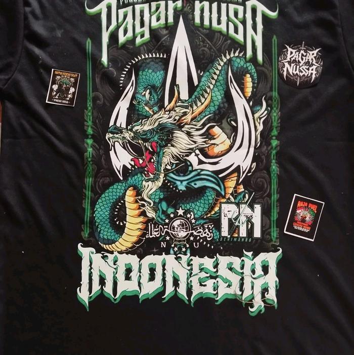 Gambar kaos pagar nusa trisula keren - M dari Kendho Store undefined Tokopedia