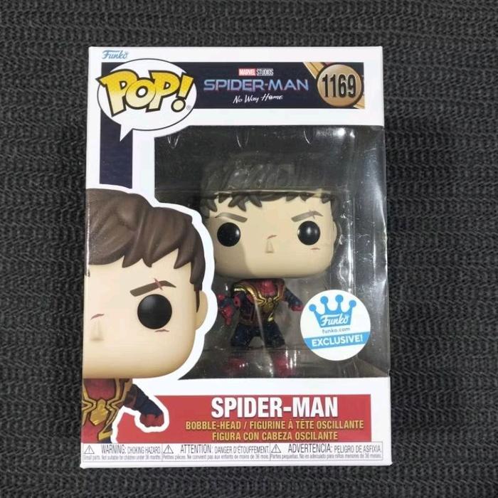 Gambar Funko Pop! Marvel Studios Spider-Man No Way Home: Spider-Man (Unmasked) #1169 (Funko Shop Exclusive) dari HL Pet Shop & Funko Pop undefined Tokopedia