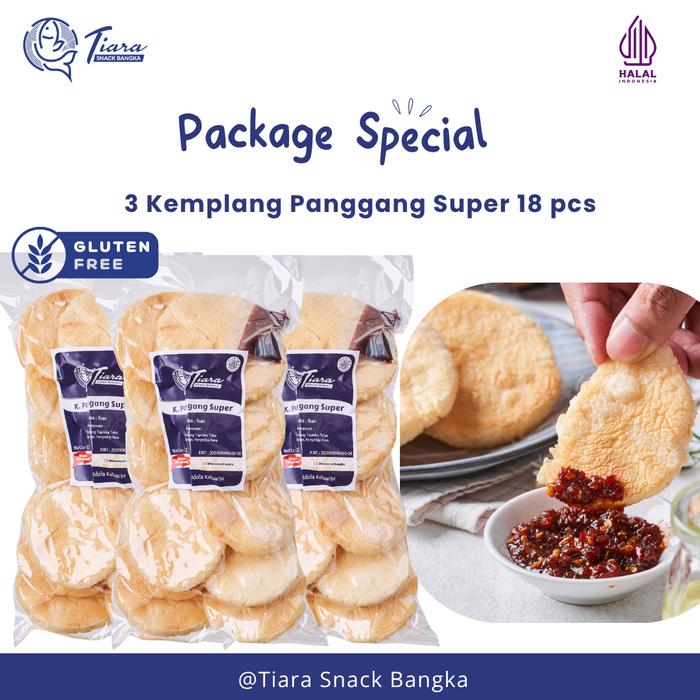 Gambar Kemplang Panggang Super Ikan Tenggiri Asli Belinyu Bangka Krupuk Bangka Kerupuk Ikan dari Tiara Snacks Bangka undefined Tokopedia