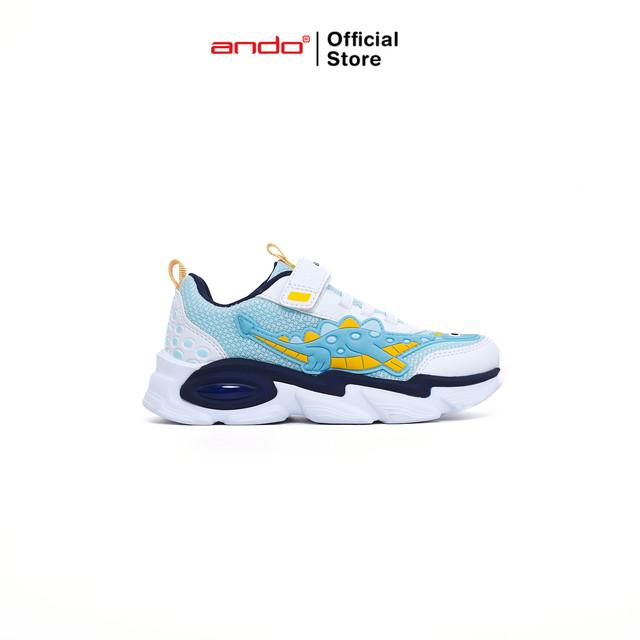 Gambar Ando Official Sepatu Sneakers Spino V Anak - Sky Blue/Putih - SKY BLUE/PUTIH, 31 dari Ando Official Store undefined Tokopedia