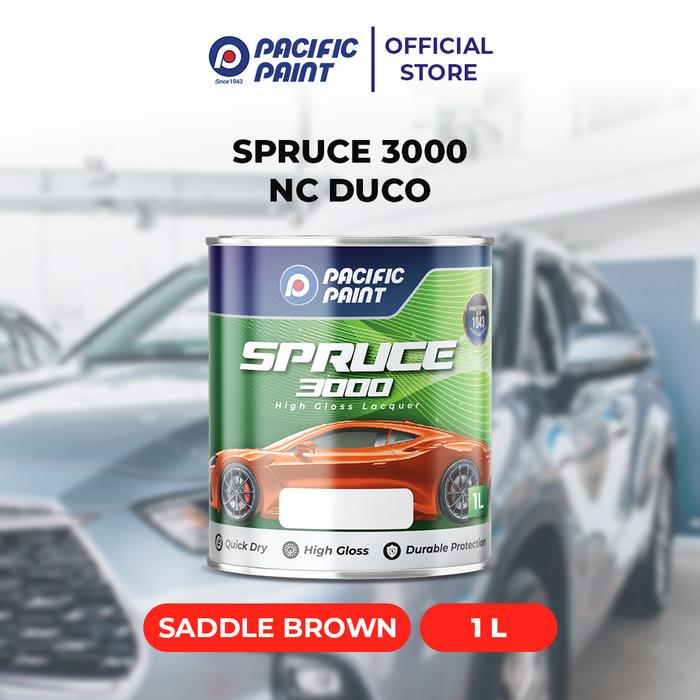 Gambar Spruce 3000 NC Duco - All Varian - Saddle Brown dari Pacific Paint Indonesia undefined Tokopedia