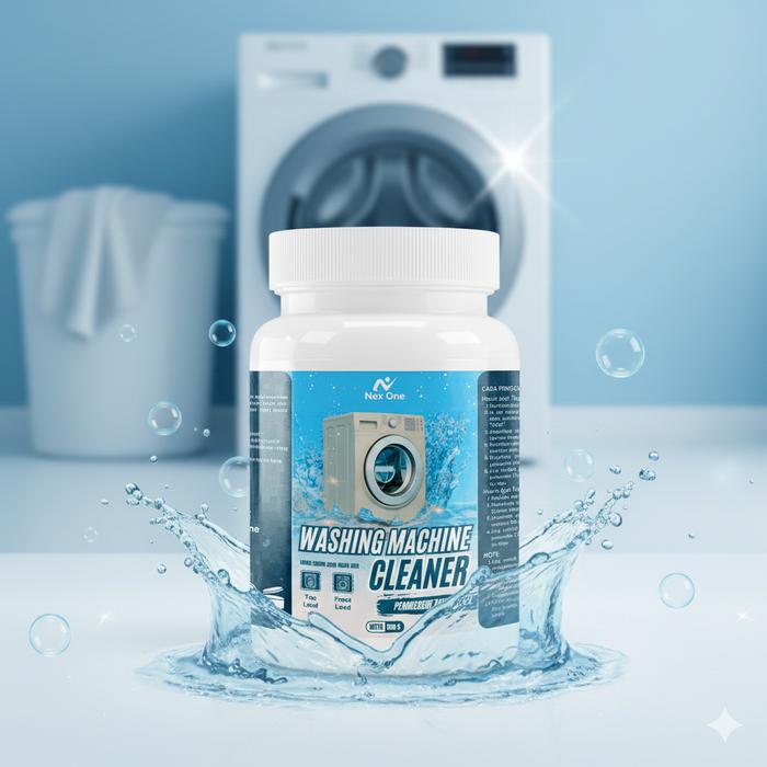 Gambar Nex One Pembersih Mesin Cuci Bubuk Formula Ampuh Dijamin Bersih 100% Menghilangkan Kotoran dan Sisa Deterjen Secara Efektif - 500 Gram dari Home Kimia undefined Tokopedia