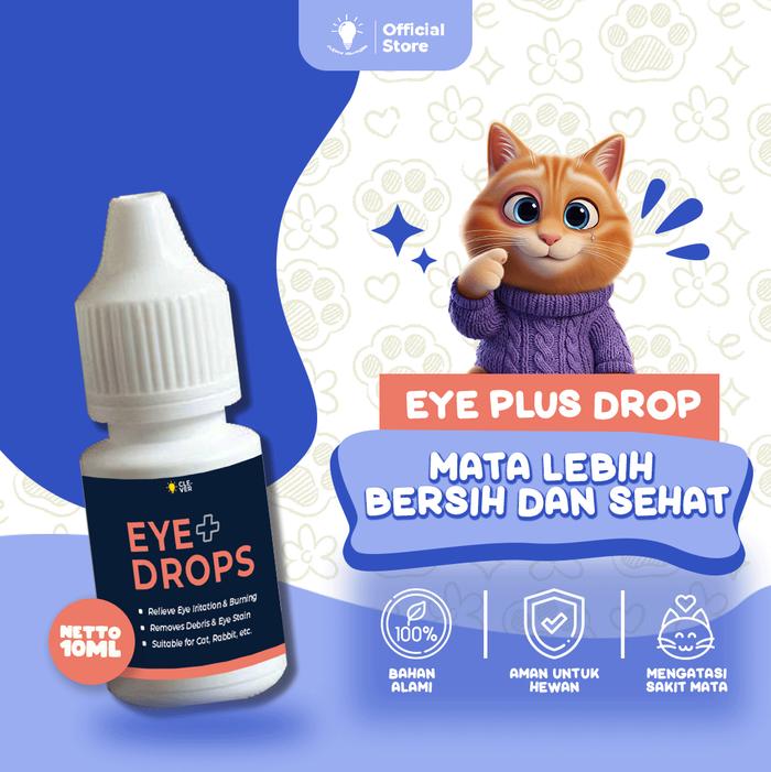 Clever Solutions Bisa COD Eye Plus Tetes Mata Kucing 10 ML