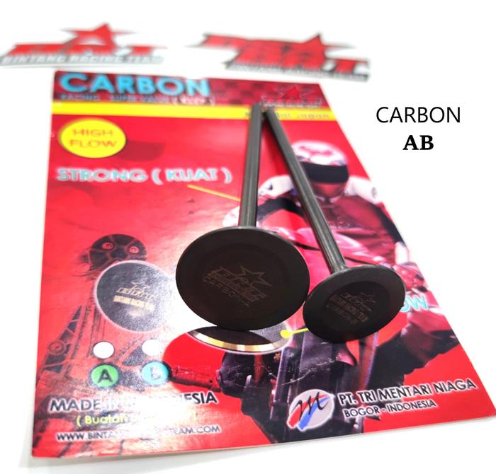 Gambar KLEP BRT CARBON AB BATANG 5 mm 5mm 40 38 36 34 33 32 31 30 29 28 27 26 25 24 23 22 21 20 19 - 22/19 dari DSBRT undefined Tokopedia