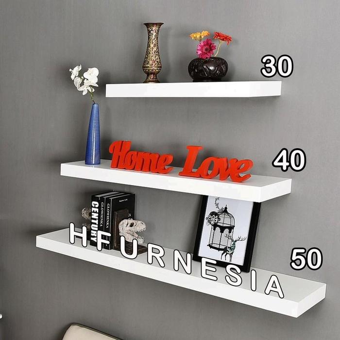 Gambar RAK DINDING 3PCS 504030 RAK SUSUN DAPUR KOSMETIK TEMPEL MINIMALIS KAMAR MANDI BUNGA KAYU RAK TV - BIRU, 1 SETT 30,30,30 dari KHOZA RAK DINDING undefined Tokopedia