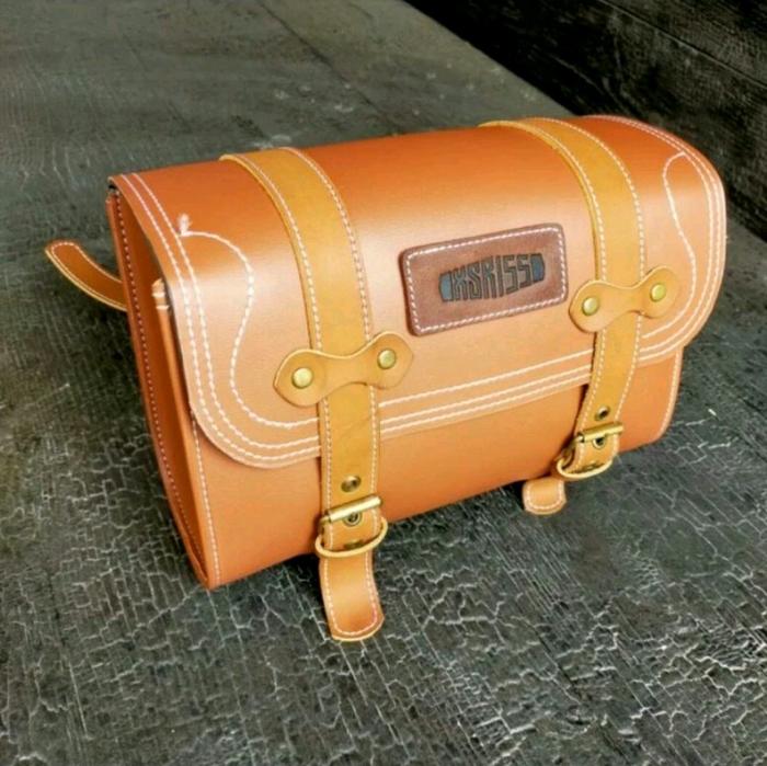 Gambar Tas side bag saddle bag yamaha xsr. Tas buat yamaha xsr 155. Aksesoris yamaha Xsr - coklat muda, m dari variasi 97 undefined Tokopedia