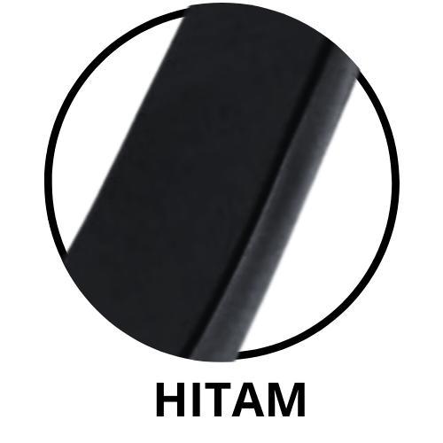 Gambar 15.30 S   / Handle Gagang Pintu Model S - Tarikan 2 Daun Pintu Kupu Tarung Modern Minimalis kuningan kunci lock body - Hitam, 33 cm, Handle saja dari Karya Mulya Handle undefined Tokopedia