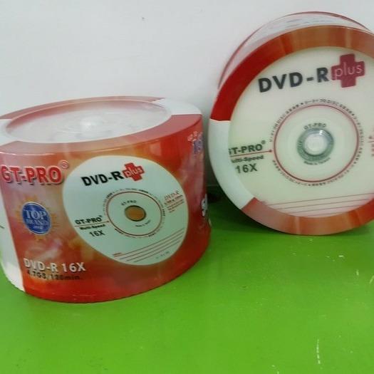 Gambar DVD-R GT-PRO / DVD-R PLUS 16X 4,7GB ISI 50 PSC - DVD R GT PRO dari KnRAcc undefined Tokopedia