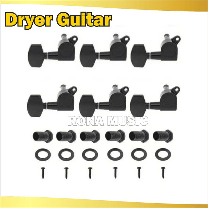 Gambar Puteran Gitar listrik Sejajar Dryer grover gitar elektrik sejajar Tuning peg machine sejajar dari Rona Guitar undefined Tokopedia