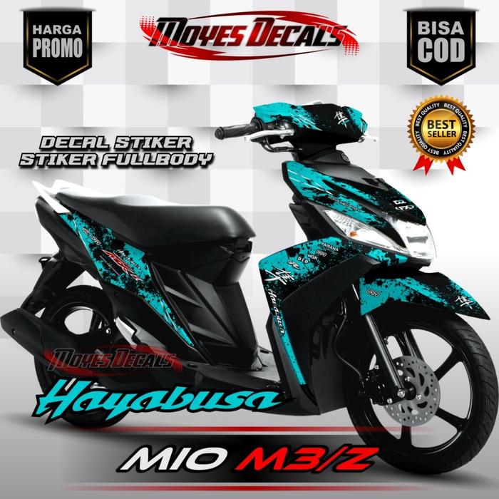 Gambar TERBARU Decal Stiker Mio M3 Full Body Stiker Skotlet Mio M3 Motip Bunglon Motorcycle Racing - 3, TANPA ANTIGORES dari ATO DECAL undefined Tokopedia