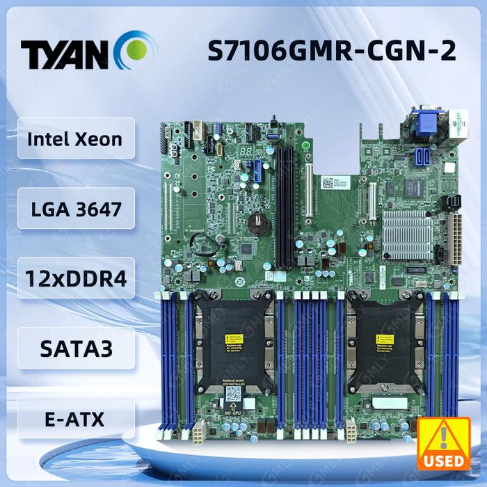 Jual TYAN S7106 S7106GM2NR Dual Socket Server Motherboard S7106GMR