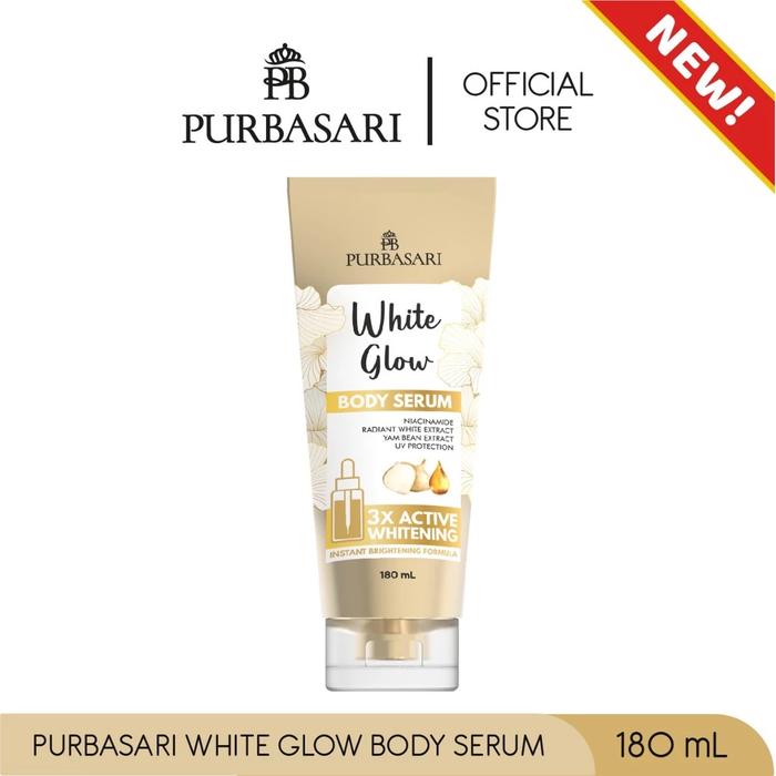 Gambar Purbasari White Glow Body Serum Netto 180 ml - Purbasari Body Serum White Glow 180ml dari Pusat Skincare Kosmetik undefined 5 Tokopedia