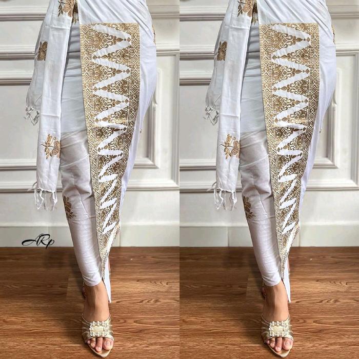 Gambar Kamen songket bordir bali katun endek pucuk jumputan (kamen lembaran) + selendang // kain bali - A dari Chika Kebaya Bali_NEW undefined 5 Tokopedia