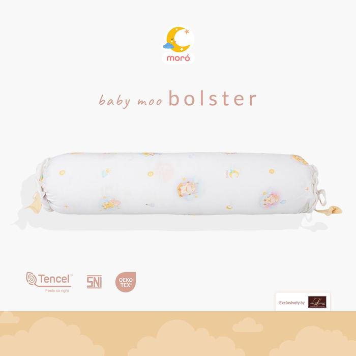 Gambar Moro Bolster (Guling Bayi Moro) Motif Moo - Medium dari Moro Baby undefined Tokopedia