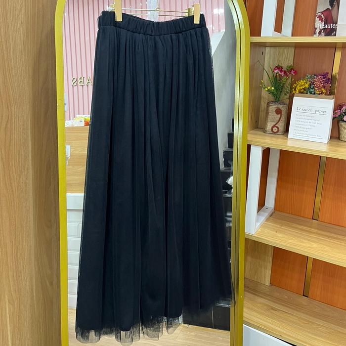 Gambar Fatunhijabs - Rok tutu tille - BLACK dari Fatunhijabs_NEW undefined Tokopedia