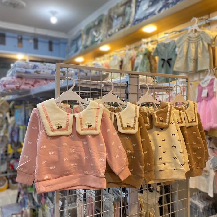 Gambar Bunga baby,Sweater anak cewek premium umur 1-5 tahun - pink, 5 dari Bunga baby shop undefined Tokopedia