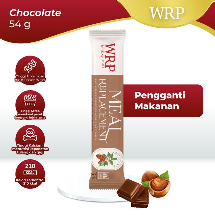 Gambar WRP Meal Replacement Sachet 54g - Pengganti Makan - Chocolate dari WRP INDONESIA STORE undefined Tokopedia