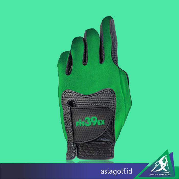 Gambar Glove Fit39 Base Black | Golf | Sarung Tangan Golf Pria - Green-Black, XXL-27 dari Asia Golf Indonesia undefined Tokopedia