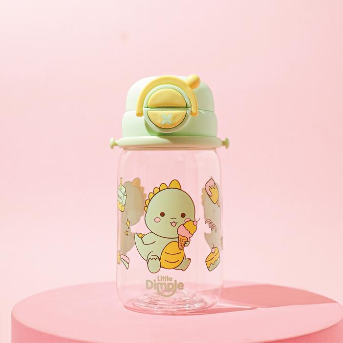Gambar Little Dimple Flip-It Kid's Water Bottle - Green dari Little Dimple undefined Tokopedia