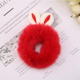 Gambar Kuncir Rambut Anak Telinga Kelinci Ikat Rambut Anak model lucu bulu halus anti sakit karet elastis hais acc anak murah bagus - MERAH dari ERIKAWAI SHOP undefined Tokopedia