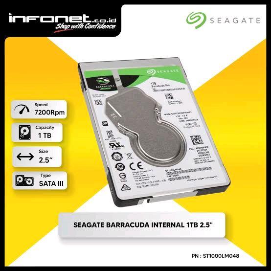 Promo SEAGATE BARRACUDA HARDISK HDD INTERNAL 1TB INCH Cicil