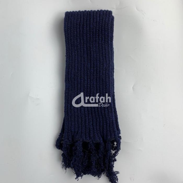 Gambar SYAL BROMO TEBAL LEMBUT HANGAT - POLOS NAVY dari arafahdzikr undefined Tokopedia