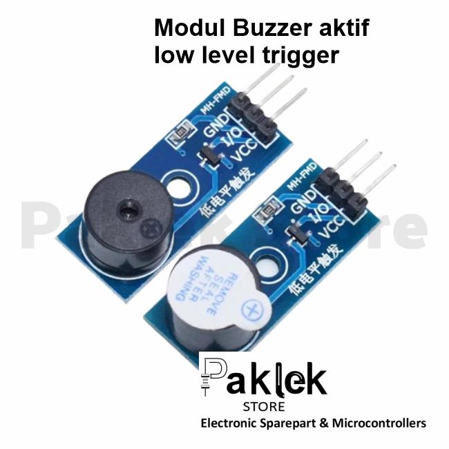 Gambar Modul Active Buzzer – Buzer Aktif Low Level Trigger – Alarm Arduino – Paklek Store dari paklek-store undefined Tokopedia