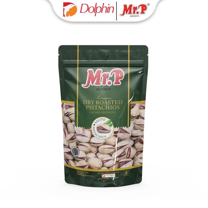 Gambar MR. P DRY ROASTED PISTACHIOS Kemasan 130gr - Pistachios 130g dari Mr.P Peanuts undefined Tokopedia