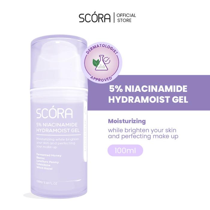 Gambar SCORA Paket Moisturizer 5% Niacinamide Hydramoist Gel 100 ml / 1% Salicylic Acid D-Panthenol Gentle Low pH Cleanser Facial Face Wash Foam skora Scora - Moisturizer 100 ml dari Skincare Keliling undefined Tokopedia