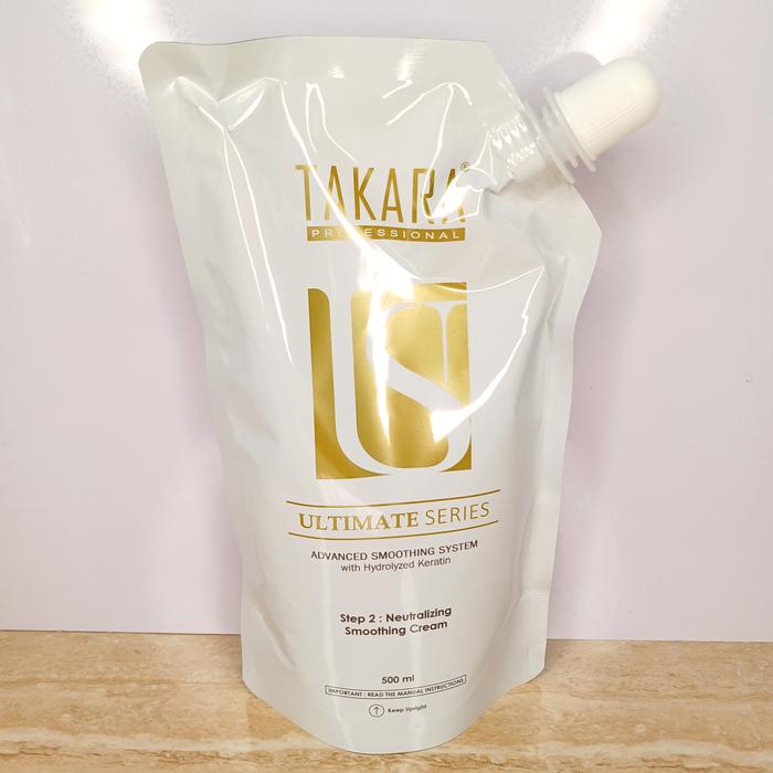 Gambar TAKARA Professional Ultimate Series Advanced Smoothing System Step 2 Neutralizing Smoothing Cream 500ml Netral Obat Pelurus Rambut dari Supplier Puspita Sari Genteng undefined Tokopedia