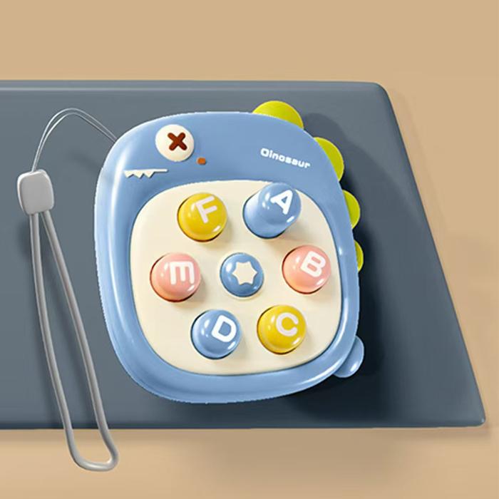 Gambar New Pop It Elektronik Push Bubble Fidget Toys Pop It Game LED Console Elektrick Tekan Dan Main Konsol Game Musik Untuk Puzzle Anak - Dinosaurus Biru dari LELE BROTHER undefined Tokopedia