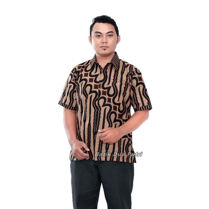 Gambar Blouse Atasan Batik Wanita Modern 2 Model Lengan Pendak Dan 7/8 Berkerah Peterpen Baju Katun Panjang Tangan Jeans Motif Kerja - PRIA, M dari batikduaputriasli undefined Tokopedia