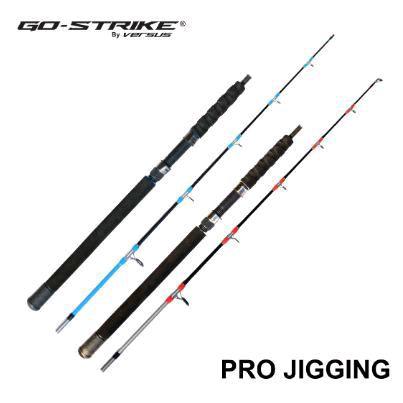 Gambar (Versi Baru) Joran Versus Go Strike pro jigging,Top bahan fiber solid - 502-150cm, bubble dari Istana Pancing Medan undefined Tokopedia