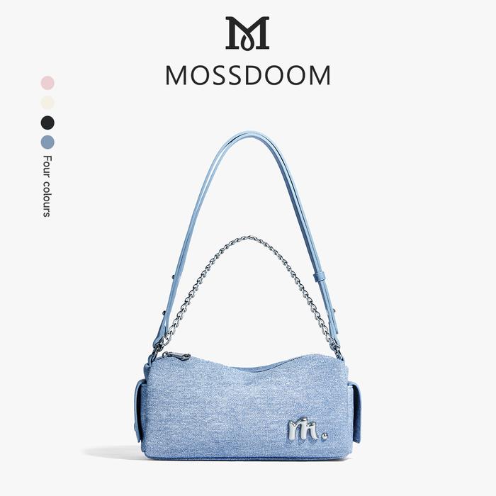 Gambar MOSSDOOM Tas Selempang Bag Maelys Bag Fashion Shoulder Tas Bahu Nyaman - Blue dari MOSSDOOM undefined Tokopedia