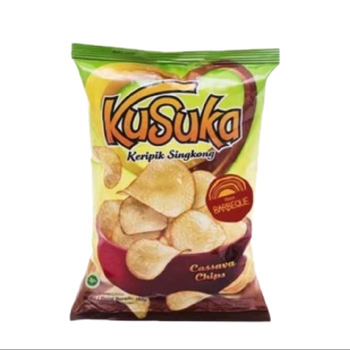 Gambar Ciki Keripik Singkong Kusuka Rasa BBQ 60Gram dari lita toserba undefined Tokopedia
